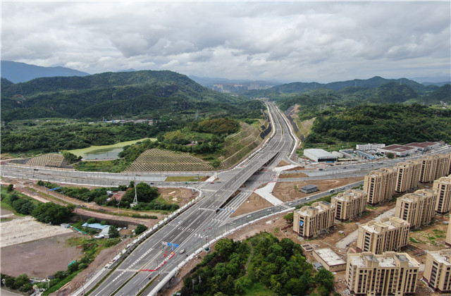 丽水桐岭路道路工程PPP项目正式通车